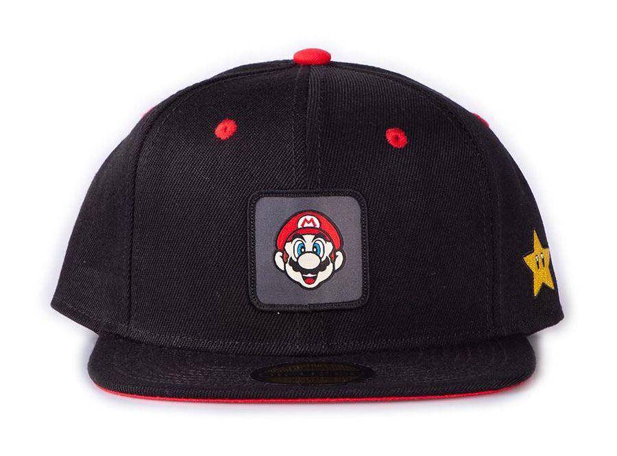 Nintendo Snapback Kappe Super Mario Badge