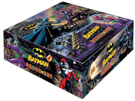 Batman Schachspiel Dark Knight vs Joker