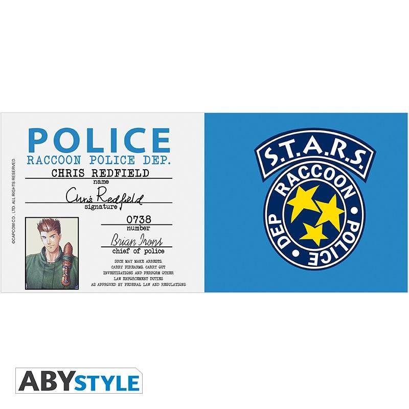 Resident Evil Tasse PolizeiButton