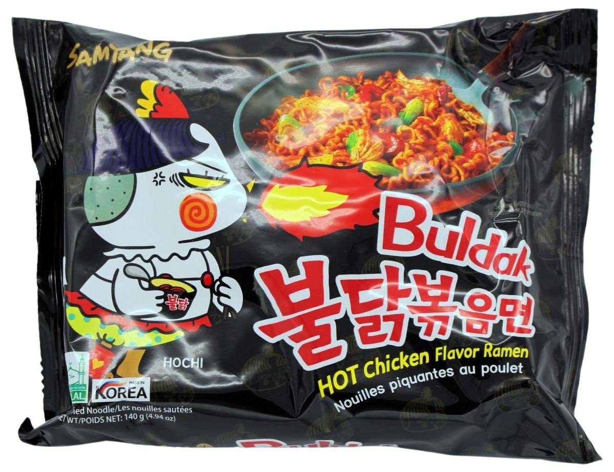 SamYang Buldak Instant Nudeln Hot Chicken - Ramen, 140g
