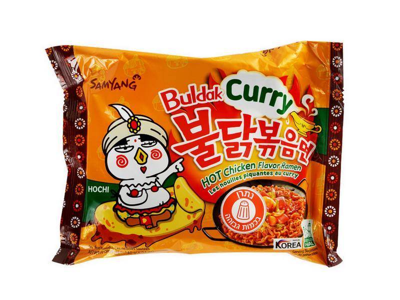 SamYang Buldak Curry Instant Nudeln Hot Chicken - Ramen, 140g