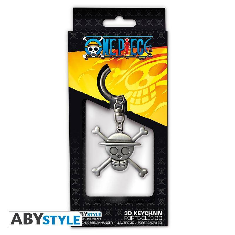 One Piece 3D Schlüsselanhänger Skull Ruffy