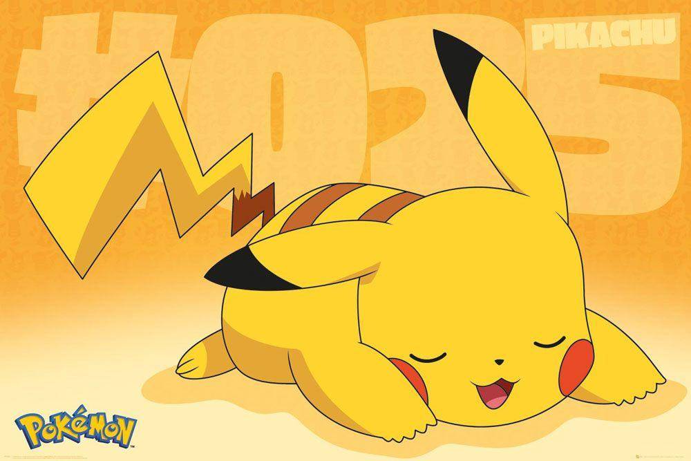 Pokémon - Poster Pikachu Sleep - 91,5 x 61 cm