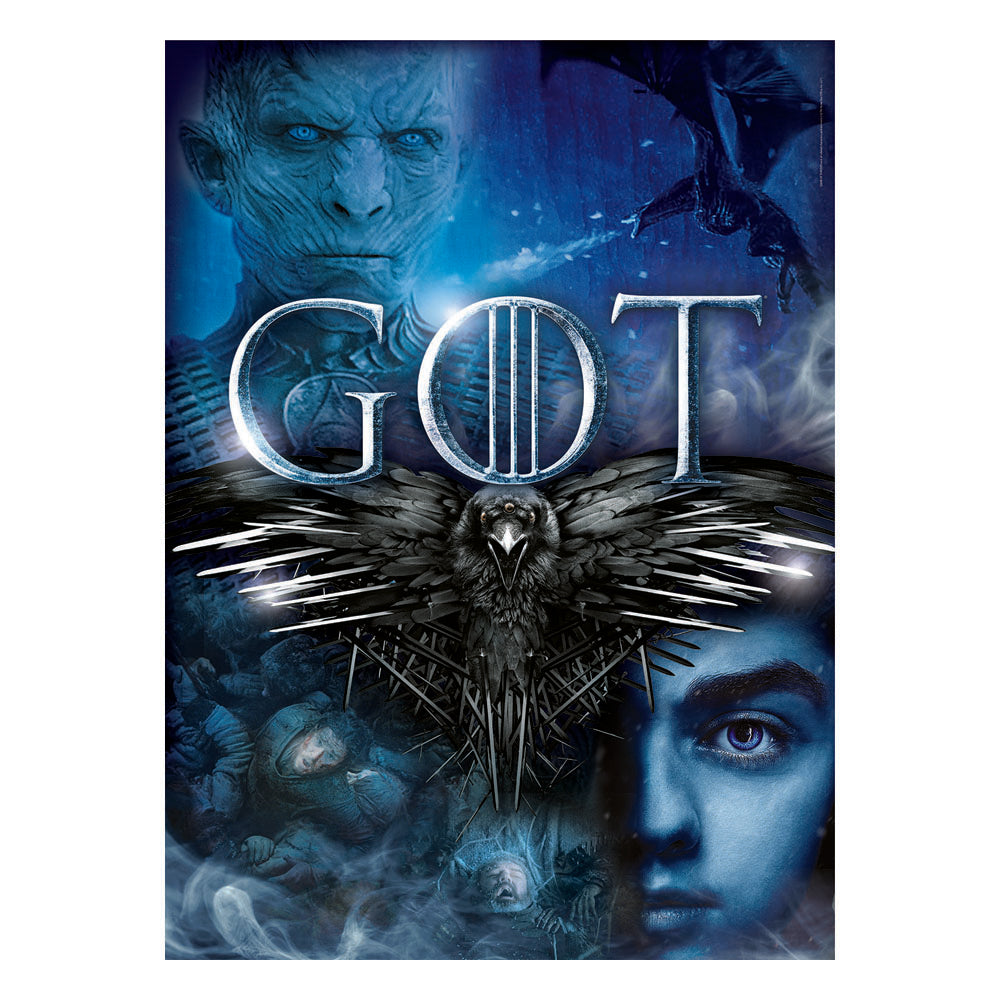 Game of Thrones Puzzle Three-Eyed Raven (1000 Teile)