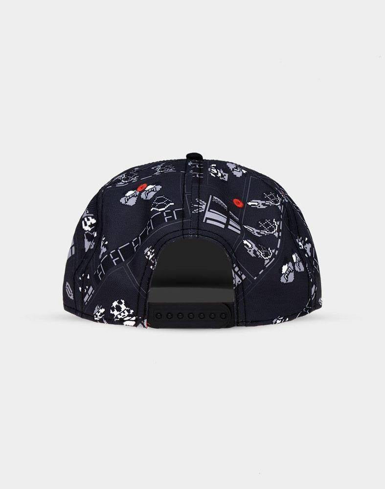 Super Mario Snapback Kappe 8-bit AOP