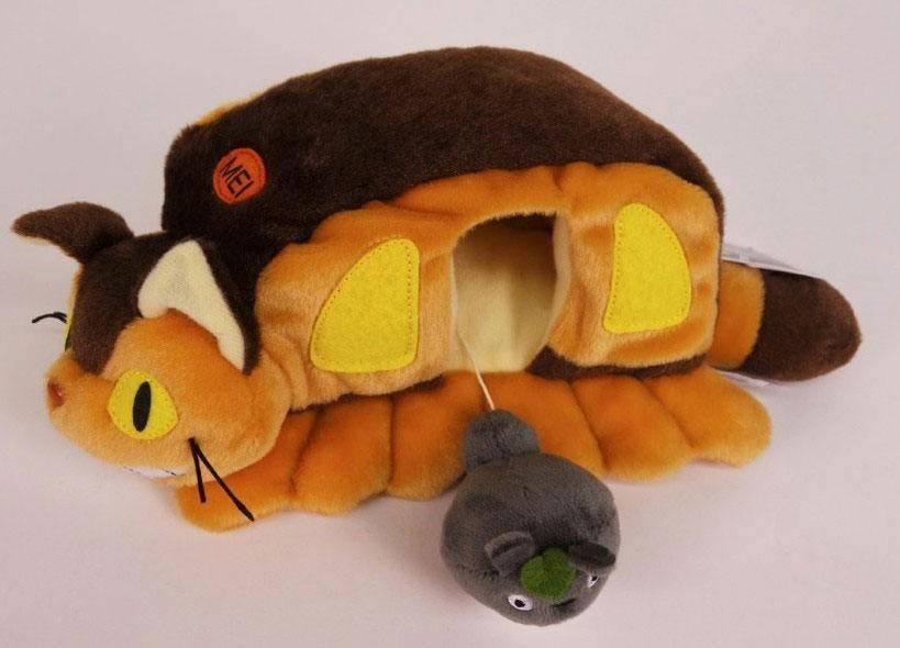 Studio Ghibli - Plüsch Mein Nachbar Totoro Katzenbus - 24 cm