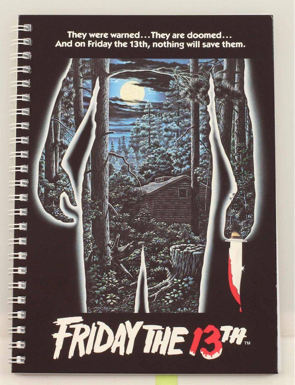 Freitag der 13. Notizbuch Movie Poster