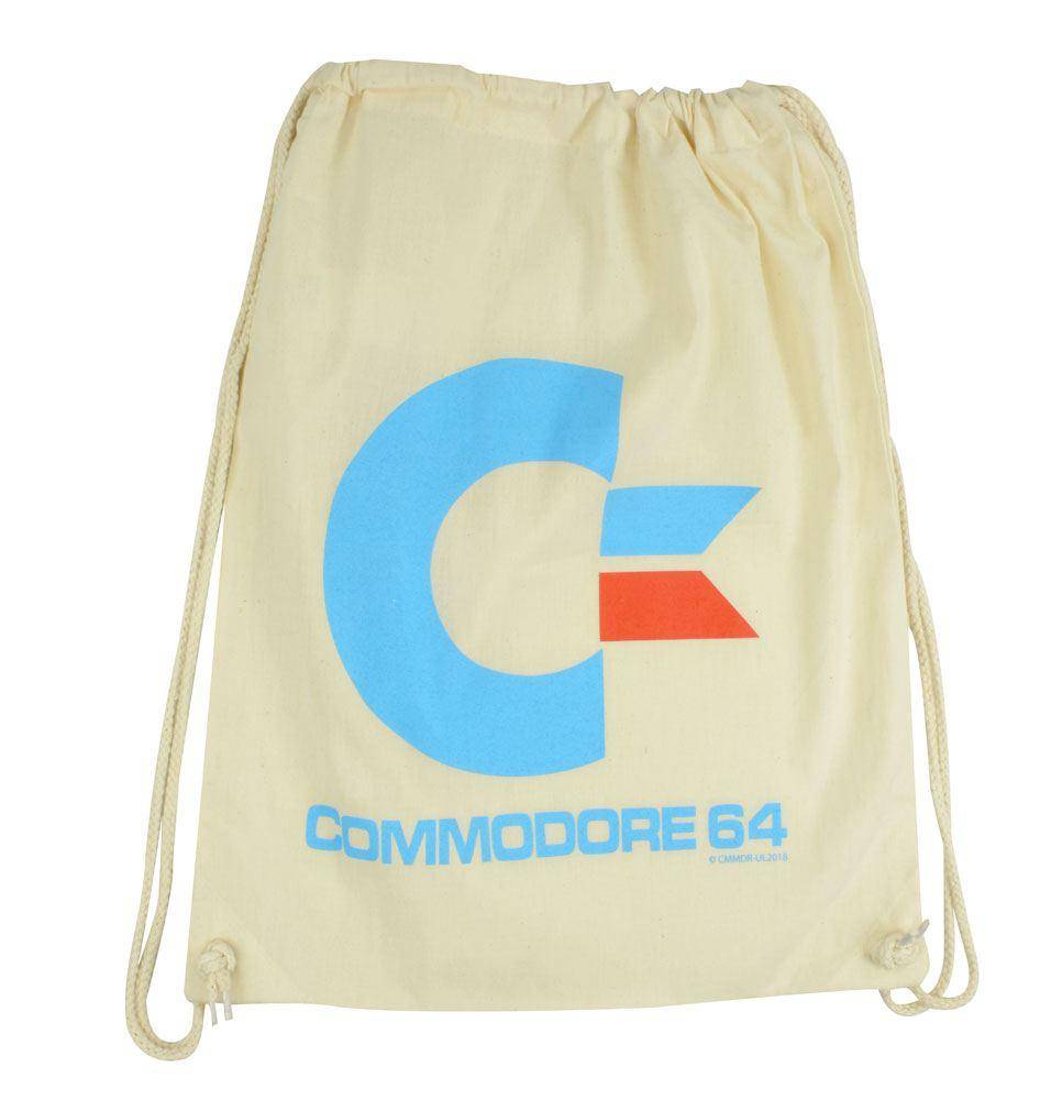 Commodore 64 Stoffbeutel White Logo