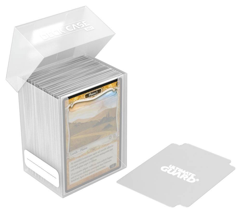 Ultimate Guard - Deckbox Standardgröße - Transparent - 80 Karten