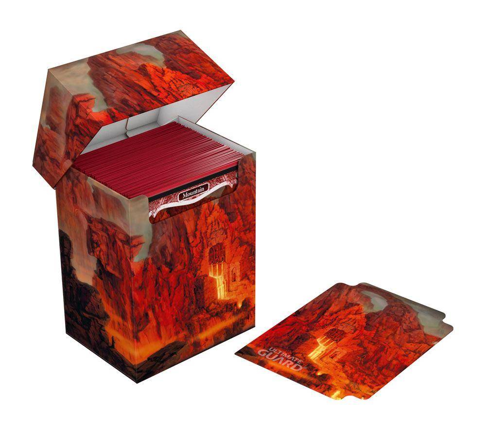 Ultimate Guard Basic Deck Case 80+ Standardgröße Lands Edition II Gebirge