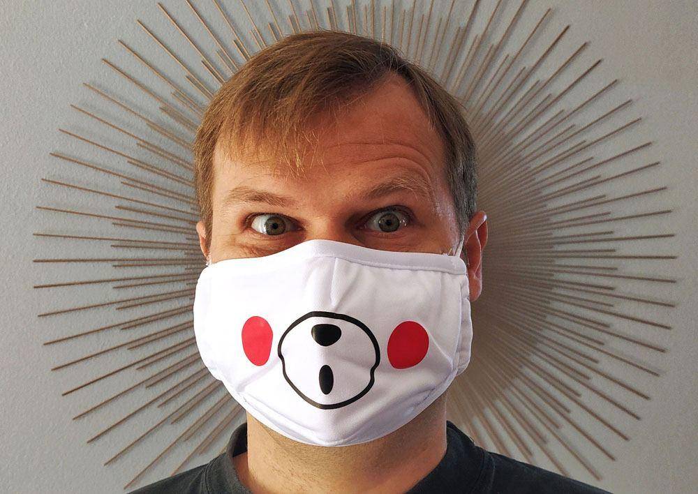 Stoffmaske Bear