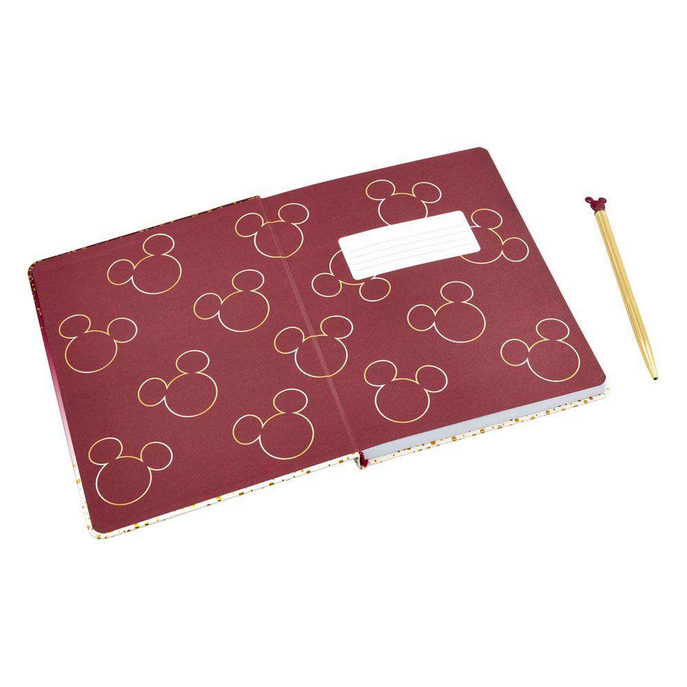 Disney Notizbuch mit Kugelschreiber Mickey Berry Glitter