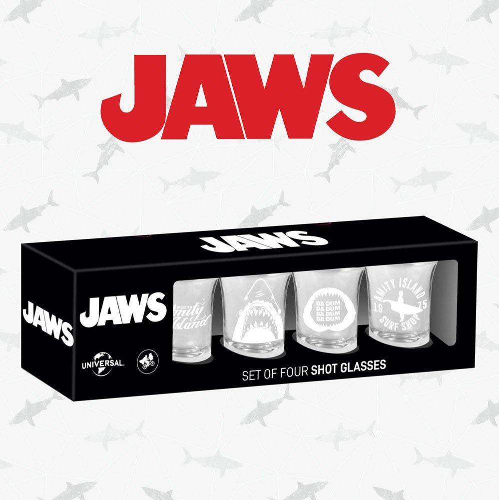 Der Weiße Hai Schnapsgläser 4er-Pack Logo & Symbols