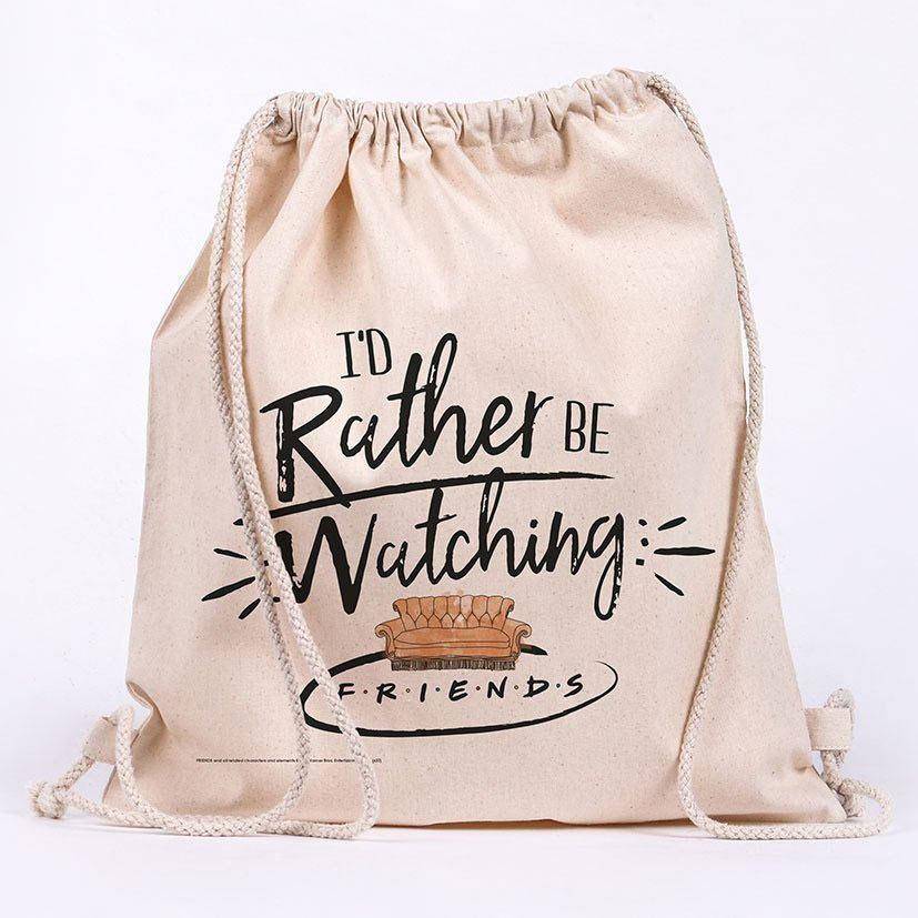 Friends Stoffbeutel Rather Be Watching