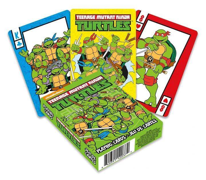 Teenage Mutant Ninja Turtles Spielkarten Cartoon