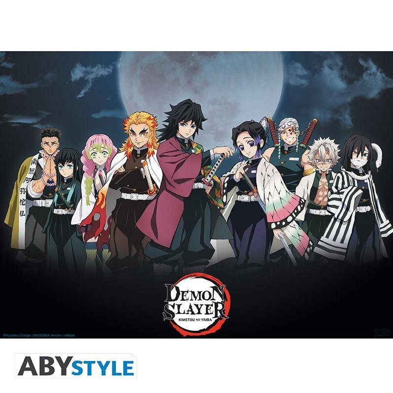 Demon Slayer - Poster "Säulen" (52x38)