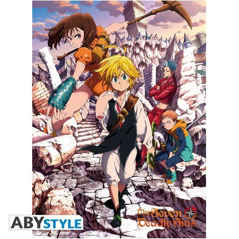 Seven Deadly Sins - Poster "Sins" (52x38)