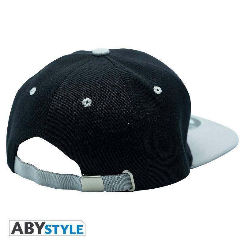 Death Note - Snapback Cap - Schwarz & Grau - "L"