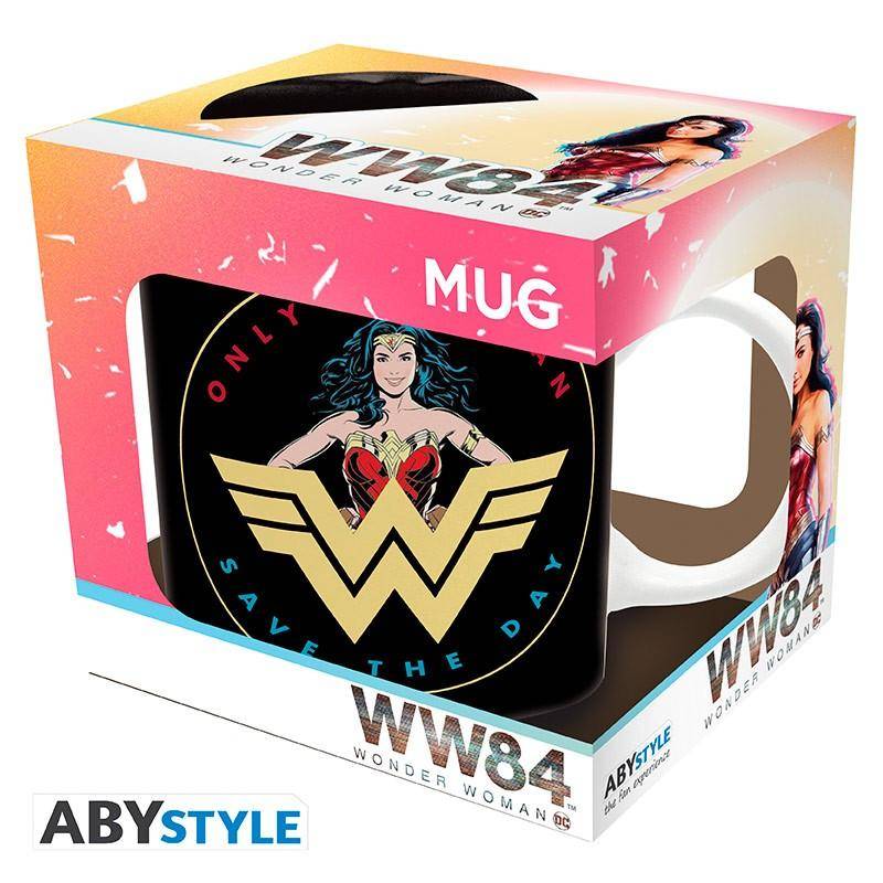 DC Comics - Becher - 320 ml - retro Wonder Woman