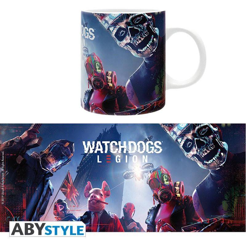 Watch Dogs - Becher - 320 ml - Legion Keyart