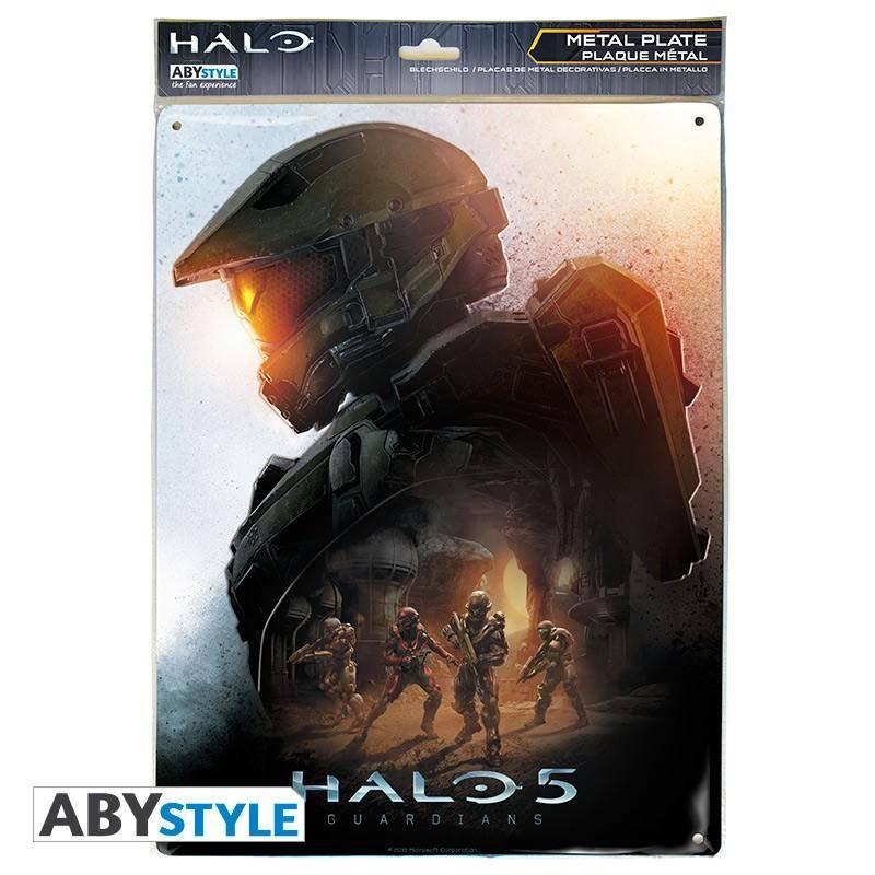 Halo - Metallschild "Keyart" (28x38)