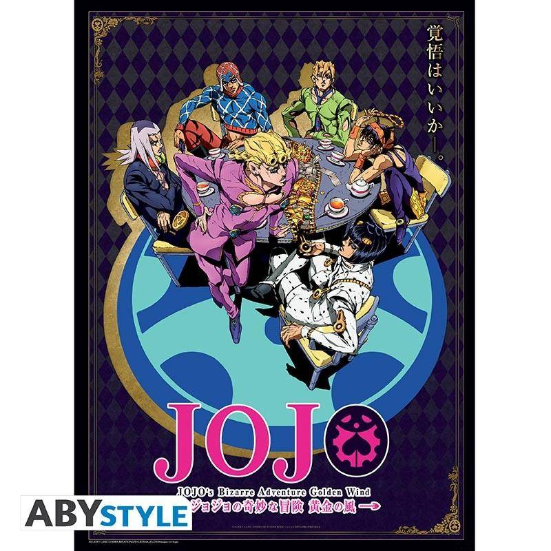 JoJo´s Bizarre Adventure - Poster "Goldener Wind" (52x38)