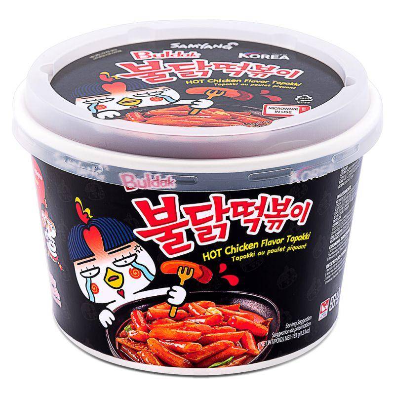 Samyang Hot Chicken Ramen Topokki Reissticks, 185 g