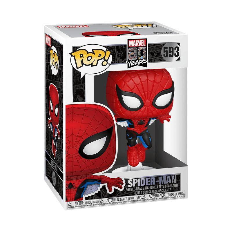 Marvel - POP! 80 Jahre Marvel Vinyl Figur Spider-Man 9 cm - 593