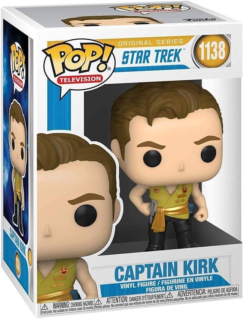 Star Trek - POP! Television Vinyl Figur Captain Kirk 9 cm - 1138