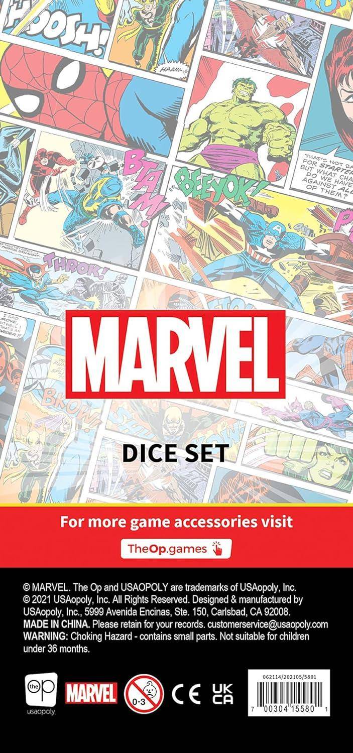 Marvel - Würfel Set Schurken - W6