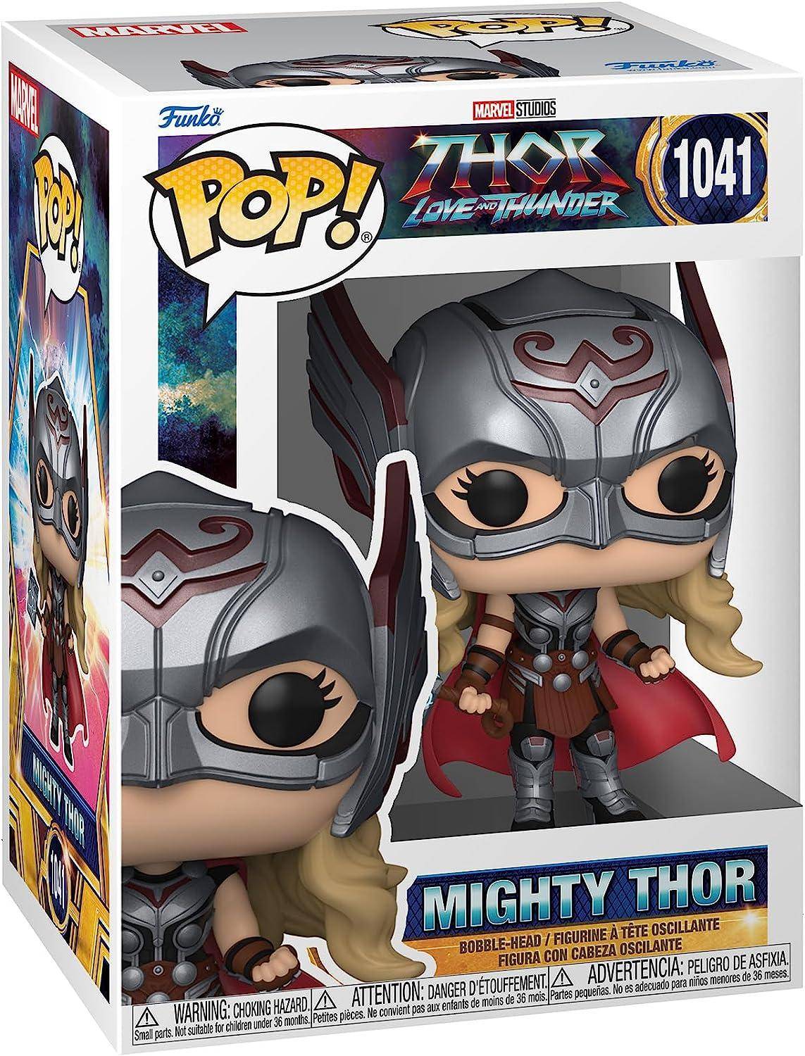 Marvel - POP! Vinyl Wackelkopf Figur Mighty Thor 9 cm - 1041