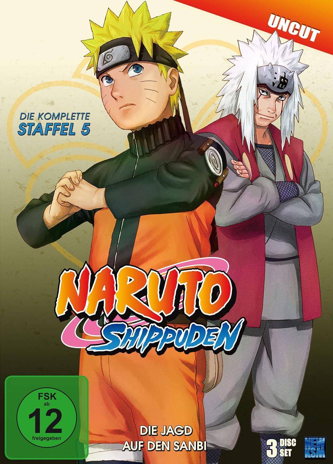 Naruto Shippuden - Die komplette Staffel 5 - DVD (Gebraucht)