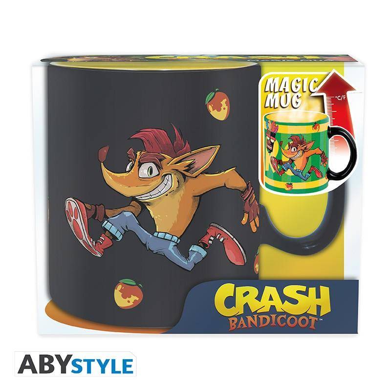 Crash Bandicoot - Wärmewechsel Tasse Crash vs. Dr. Neo - 460 ml