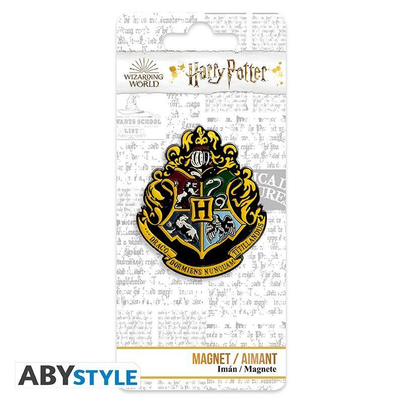 Harry Potter - Metall Magnet Hogwarts Wappen