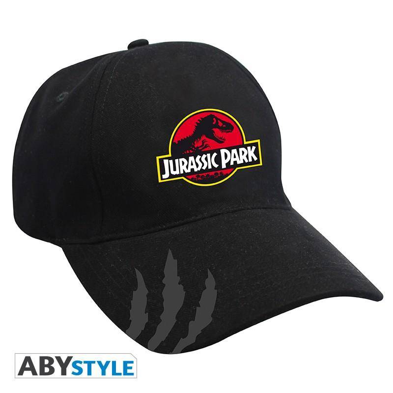 Jurassic Park - Kappe Logo schwarz