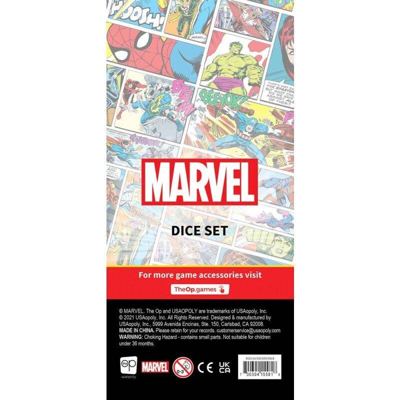 Marvel - Würfel Set Avengers - W6