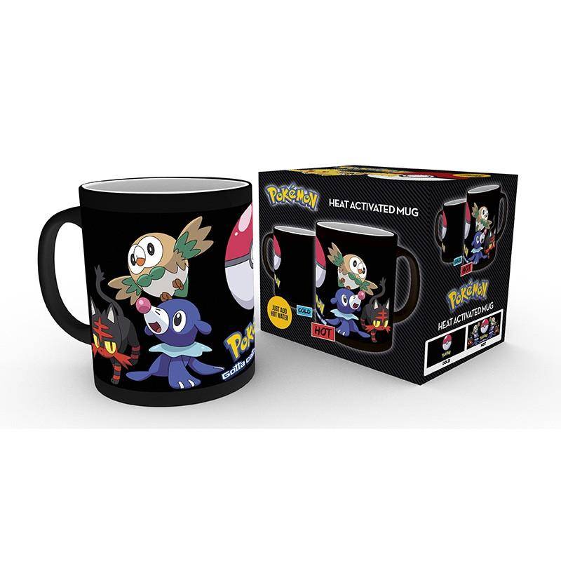 Pokémon - Wärmewechsel Tasse Starter Sonne & Mond - 320 ml
