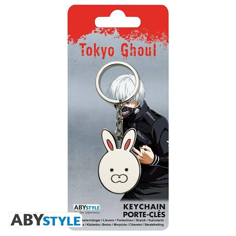 Tokyo Ghoul - Metall Schlüsselanhänger Toukas Maske