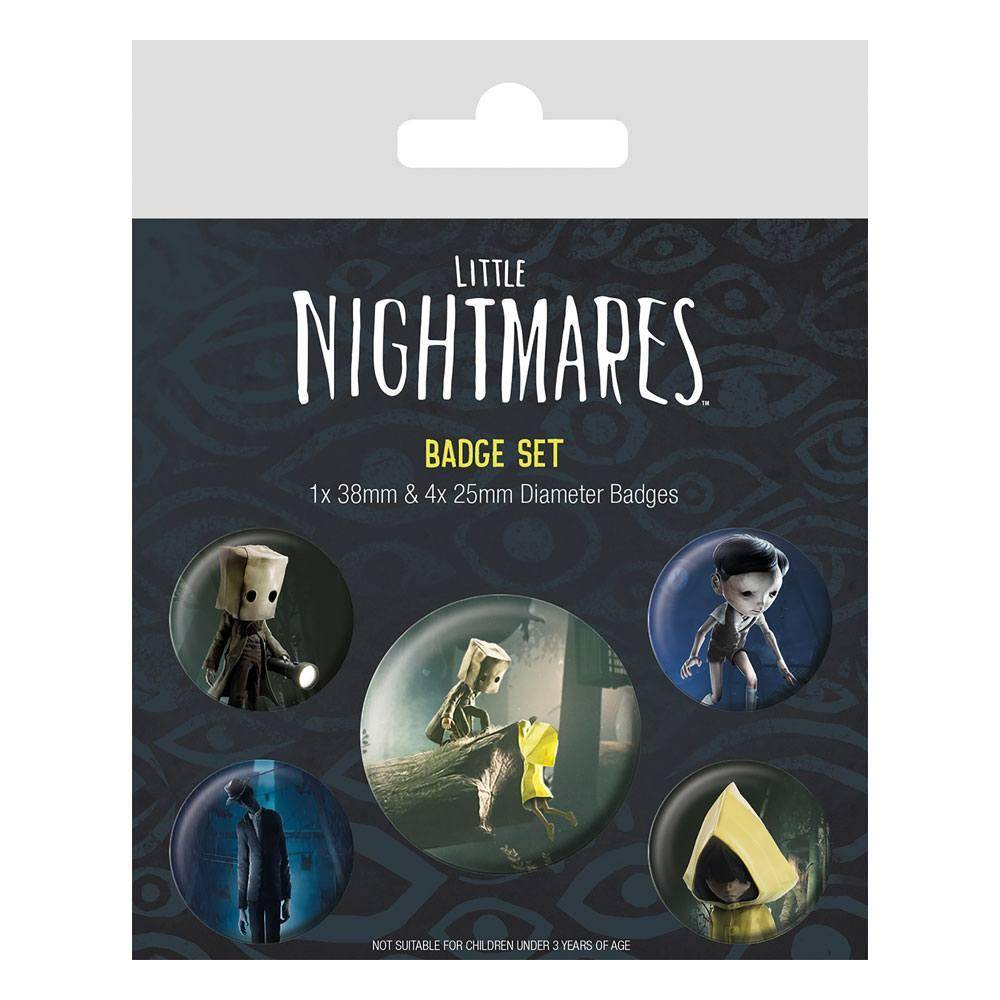 Little Nightmares - Anstecker Set Charaktere