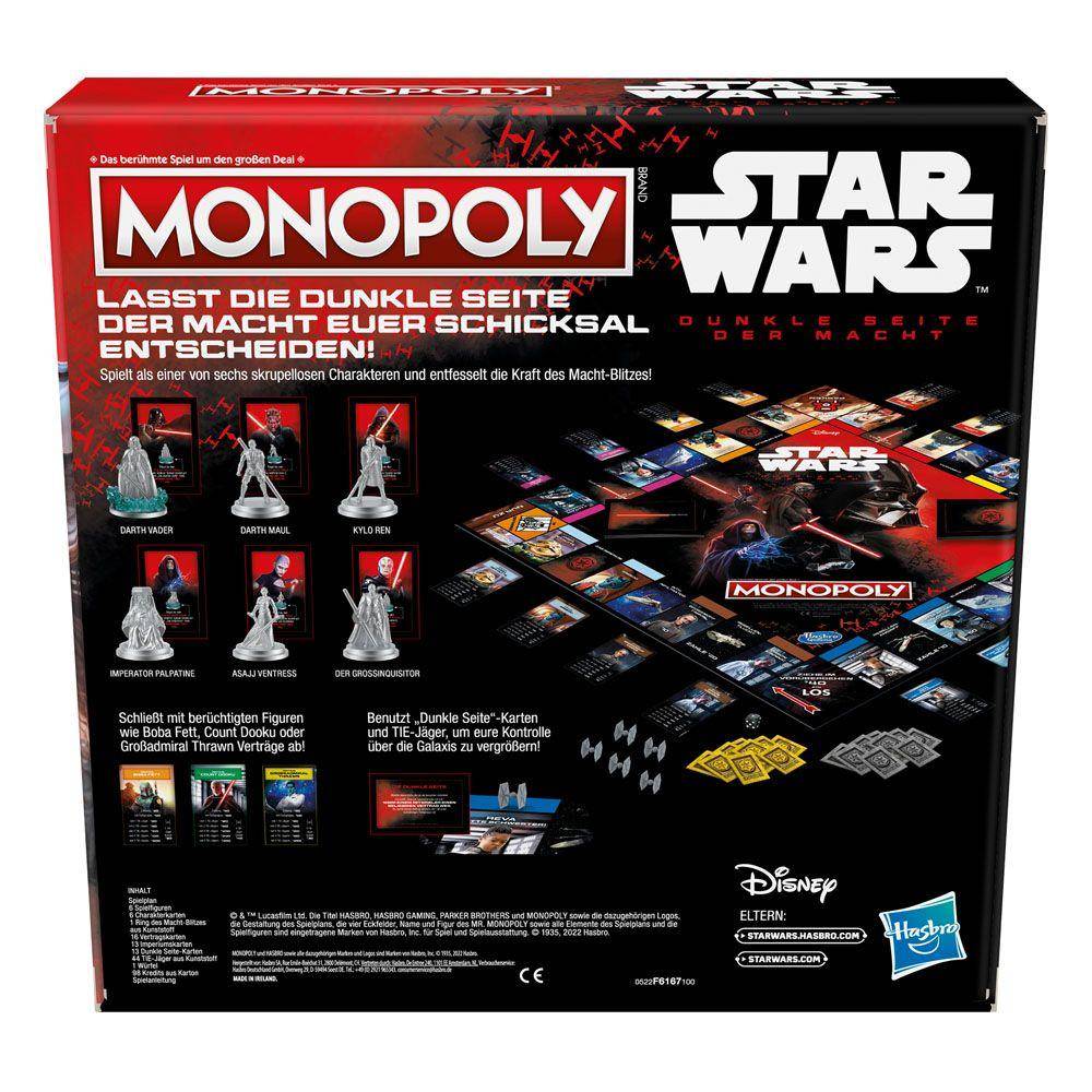 Star Wars - Brettspiel Monopoly Dark Side Edition - Deutsch