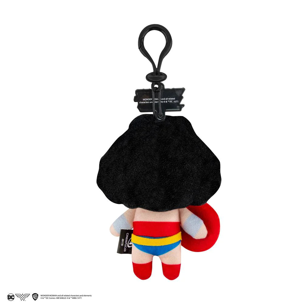 DC Comics - Plüsch Schlüsselanhänger Wonder Woman - 11 cm