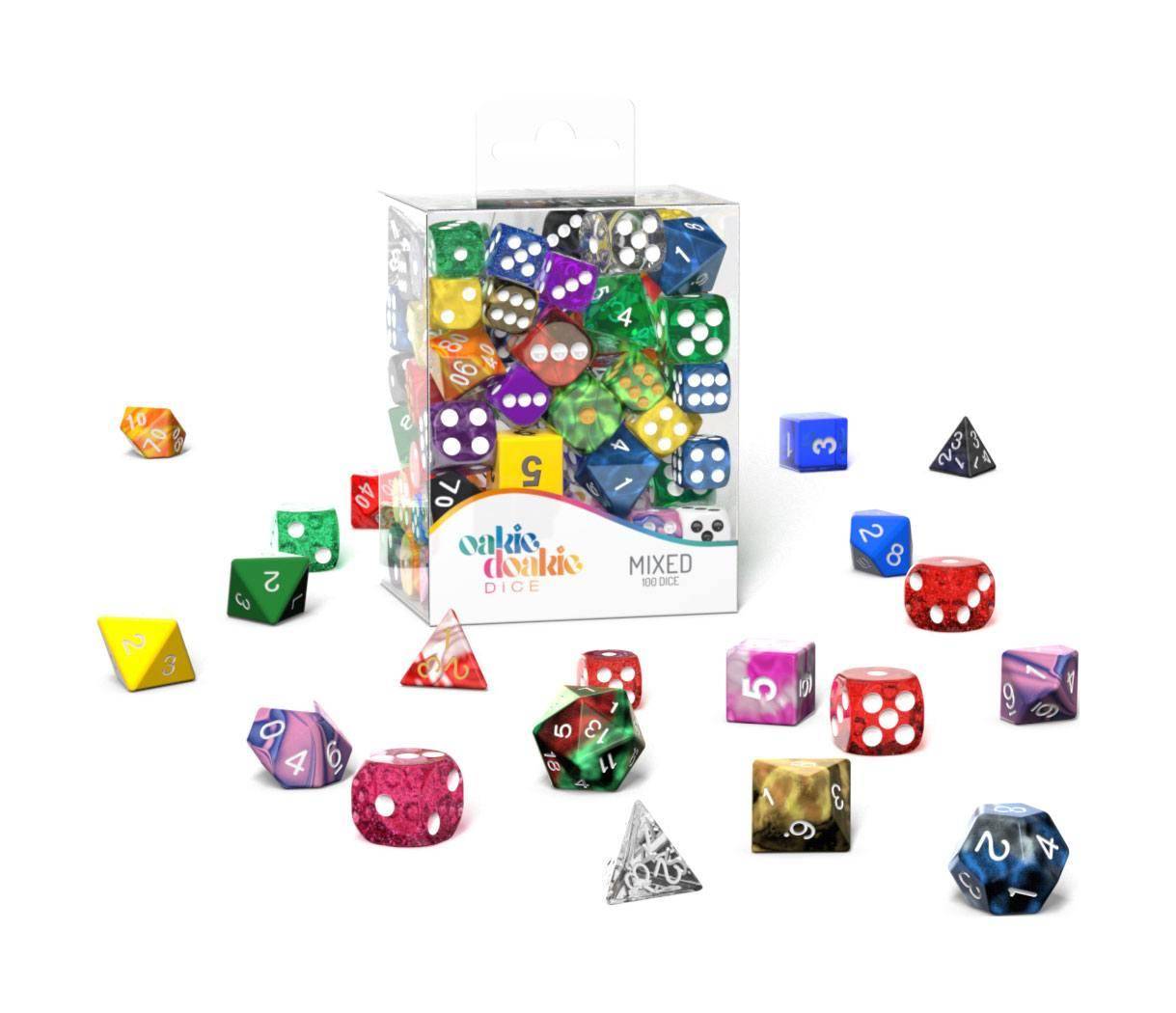 Oakie Doakie Dice - Würfel RPG Set - Mixed (100)