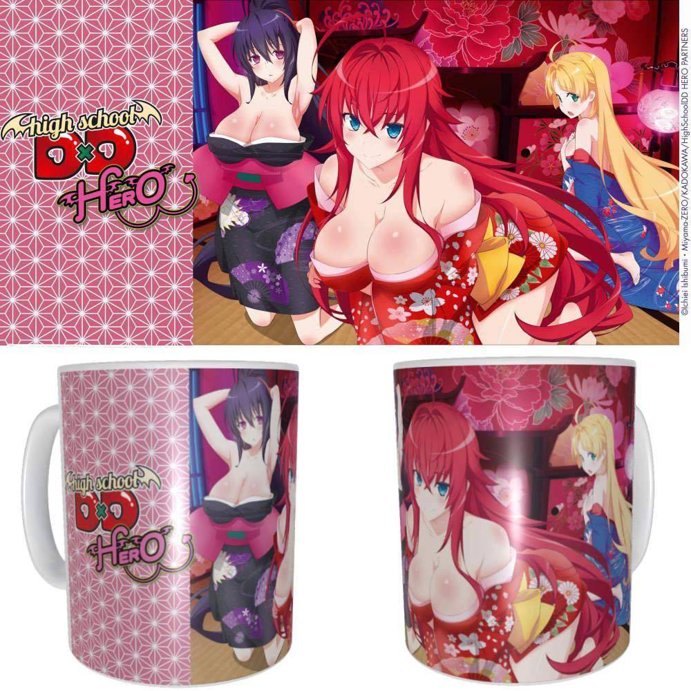 High School DxD - Tasse Rias, Asia & Akeno - 320 ml