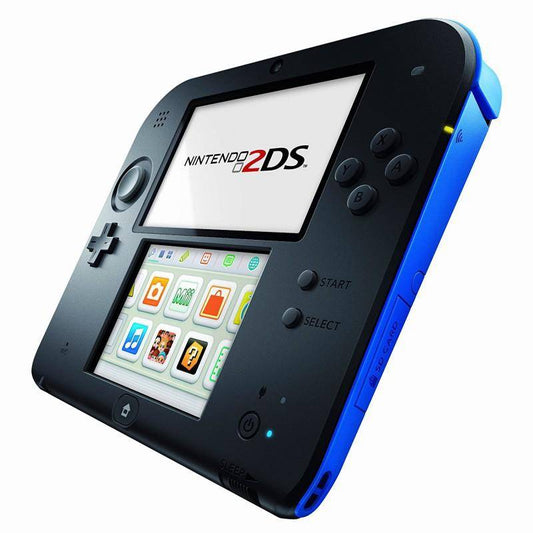 2DS - Konsole - Schwarz-Blau (Gebraucht)