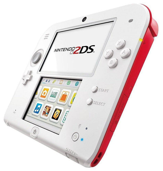 2DS - Konsole - Weiß-Rot (Gebraucht)