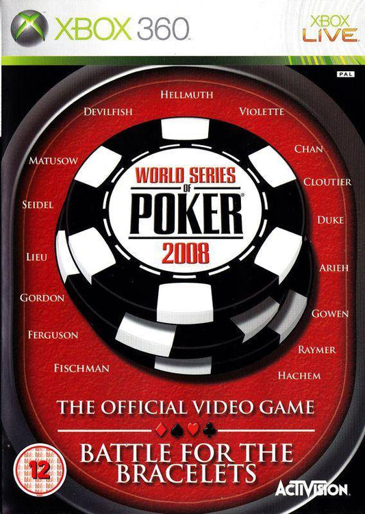 XBOX 360 - World Series Of Poker 2008 (Gebraucht)