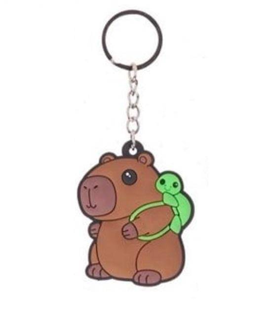 Capybara - Schlüsselanhänger PVC