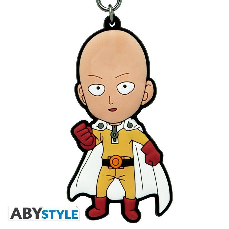 One Punch Man - PVC Schlüsselanhänger Saitama
