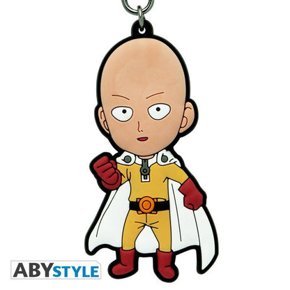 One Punch Man - PVC Schlüsselanhänger Saitama