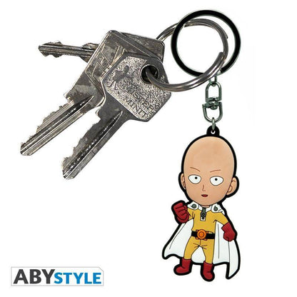 One Punch Man - PVC Schlüsselanhänger Saitama